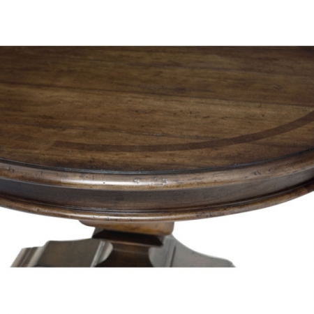 Столы Bernhardt Eaton Square Round Dining Table Top and Pedestal Base