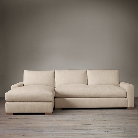Диваны Restoration Hardware Maxwell Upholstered Left-Arm Sofa Chaise Sectional