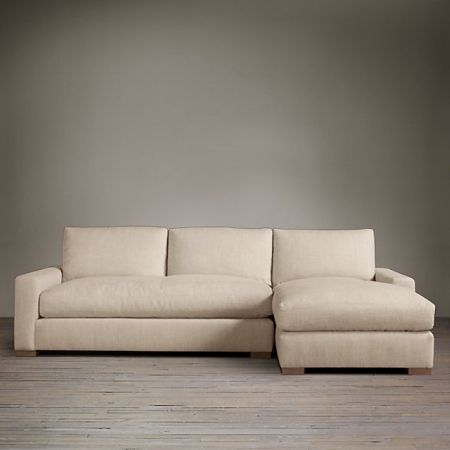 Диваны Restoration Hardware Maxwell Upholstered Right-Arm Sofa Chaise Sectional